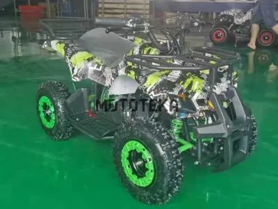 Квадроцикл детский Мотомир TARGET TREK 2 чёрный/красный/белый (машинокомплект)