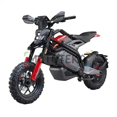Электромотоцикл Velocifero (Велоциферо) JUMP Scrambler 3000W красный