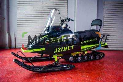 Мини - снегоход Бурлак Azimut (Азимут) CS 24 л.с., черный капот (машинокомплект)