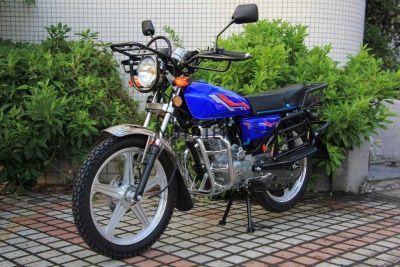 Мотоцикл дорожный Мотомир HUNTER 200 (обвес типа "Лесник") синий с ПТС