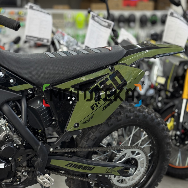 Мотоцикл кроссовый / эндуро Zuumav (Зуумав) FX X7 FXR хаки | Мототека