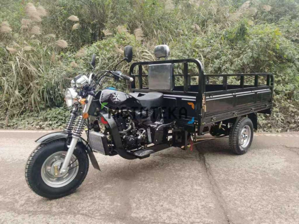 Трицикл грузовой Мотомир AGIAX 2 250 куб. см. ВОДЯН.ОХЛ. кузов 2м чёрный с ПТС | Мототека