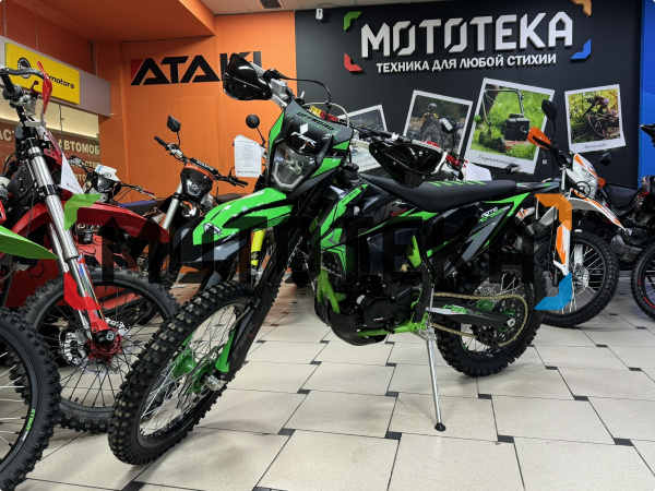 Мотоцикл кроссовый / эндуро PWR (ПВР) FM300 (174MN - 3) зеленый | Мототека
