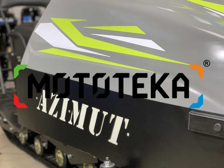 Мини - снегоход Бурлак Azimut (Азимут), Lifan 20 л.с., серый (машинокомплект) - купить с доставкой, по выгодной цене в интернет-магазине Мототека