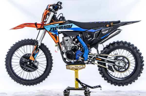 Мотоцикл кроссовый / эндуро Zuumav (Зуумав) K6H зелёный | Мототека