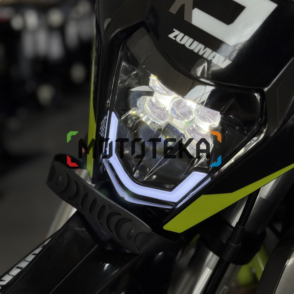 Мотоцикл кроссовый / эндуро Zuumav (Зуумав) K5 LITE зелёный | Мототека