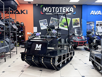 Мотобуксировщик Мужик LUXE М760 2-гусеничный. 1450. 22 л.с.. катковая. с реверсом. с электростартером. с подогревом