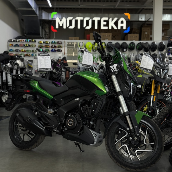 Мотоцикл дорожный BAJAJ (Баджадж) Dominar 400UG Touring зелёный с ПТС | Мототека