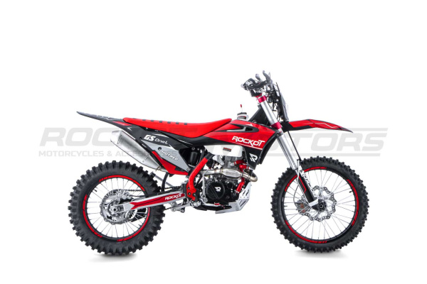 Мотоцикл кроссовый / эндуро ROCKOT (Рокот) GS ONE L Hotred (300сс, 176МN, 21/18) | Мототека
